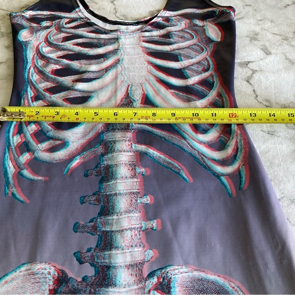 Skeleton 3-D ribs dress💀 - Picture 8 of 12